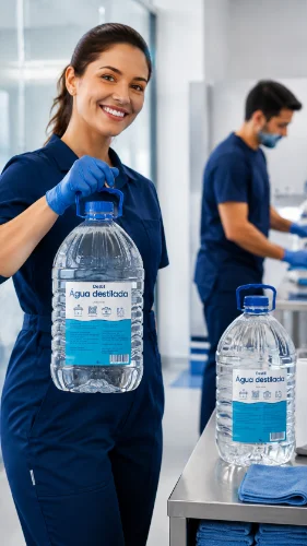 Galão Destill de água destilada 5L